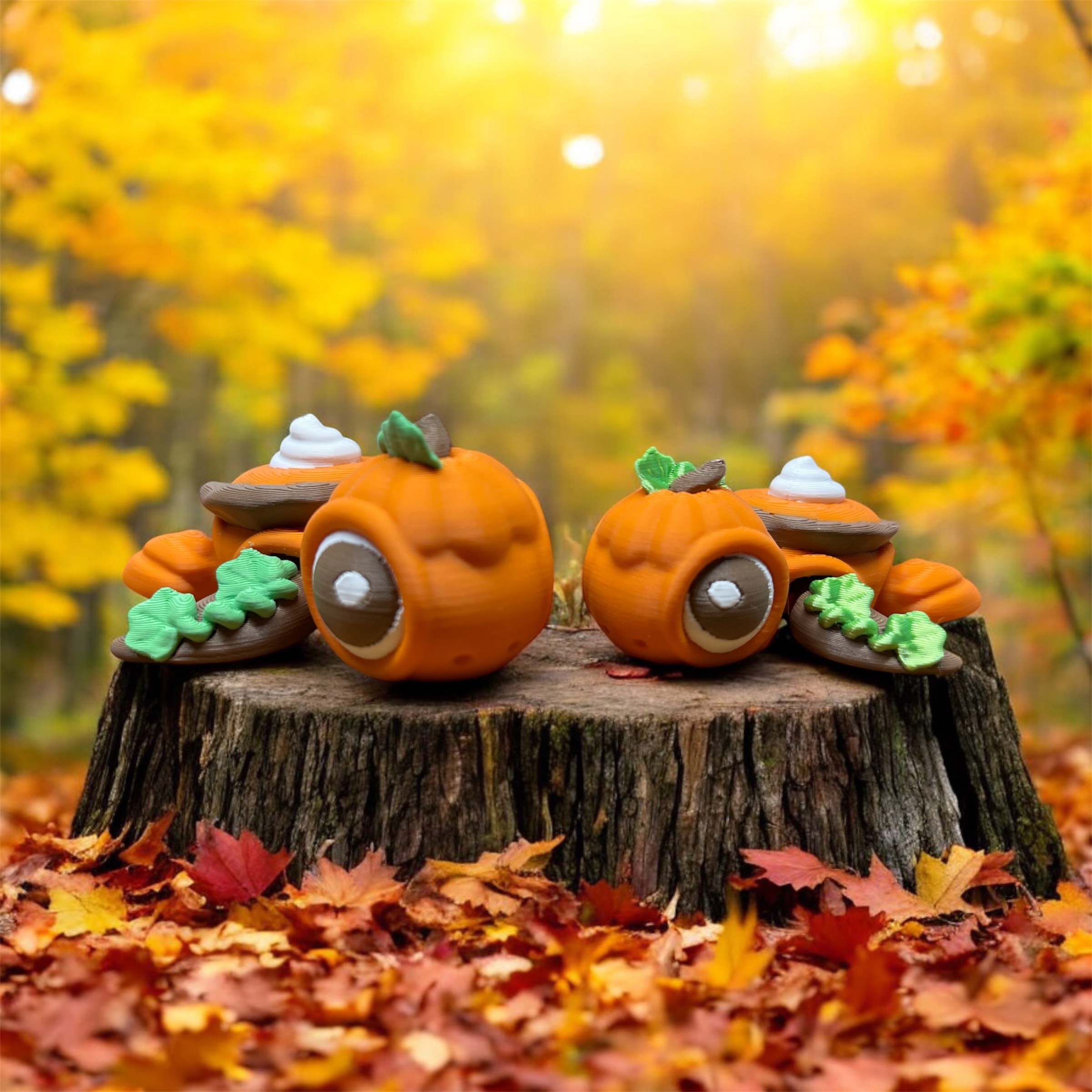 Jack the Pumpkin Pie Turtle